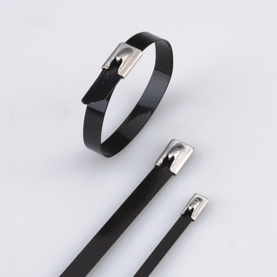 Dây buộc cáp bằng thép không gỉ- Dây buộc bằng vải polyester có khóa bi