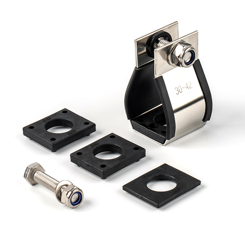 Thanh kẹp cáp đơn bằng thép không gỉ 316 để quản lý cáp Dòng VRS